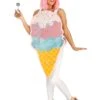 Sandwich Board Ice Cream Costume For Adults -Halloween Costumes adult sandwich board ice cream costume