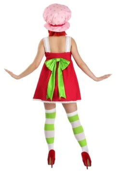 Sassy Strawberry Shortcake Costume For Women 11 Sassy Strawberry Shortcake Costume For Women -Halloween Costumes adult sassy strawberry shortcake costume alt 1