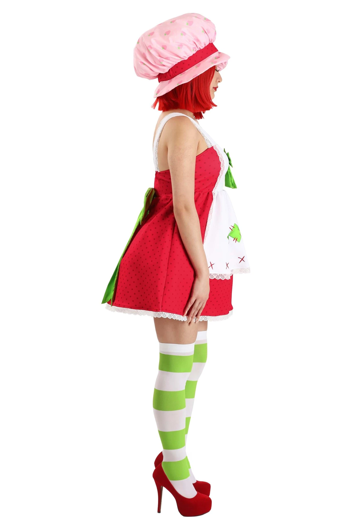 Sassy Strawberry Shortcake Costume For Women 6 Sassy Strawberry Shortcake Costume For Women - Image 4