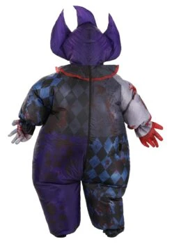 Scary Inflatable Clown Costume For Adults -Halloween Costumes adult scary inflatable clown costume alt 3