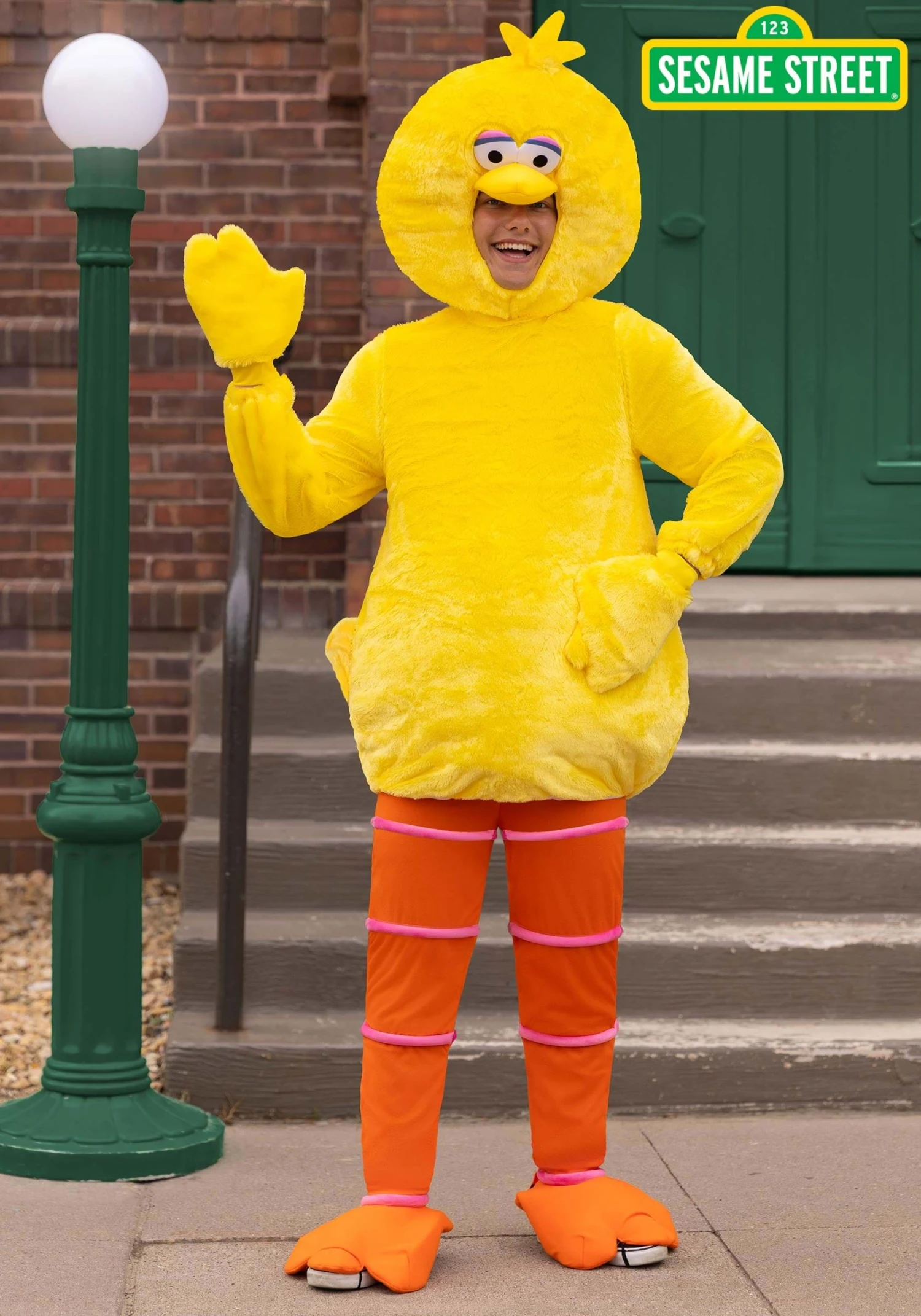 Sesame Street Big Bird Costume For Adults 3 Sesame Street Big Bird Costume For Adults