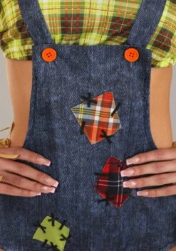 Sexy Country Scarecrow Women's Costume 9 Sexy Country Scarecrow Women's Costume -Halloween Costumes adult sexy country scarecrow costume alt 3