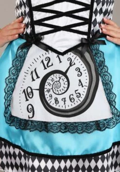 Women's Sexy Dark Alice Costume Dress 13 Women's Sexy Dark Alice Costume Dress -Halloween Costumes adult sexy dark alice costume alt 4