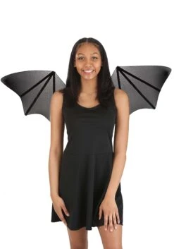 Sheer Bat Costume Wings For Adults -Halloween Costumes adult sheer bat costume wings