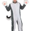 Adult Siberian Husky Dog Costume -Halloween Costumes adult siberian husky dog costume