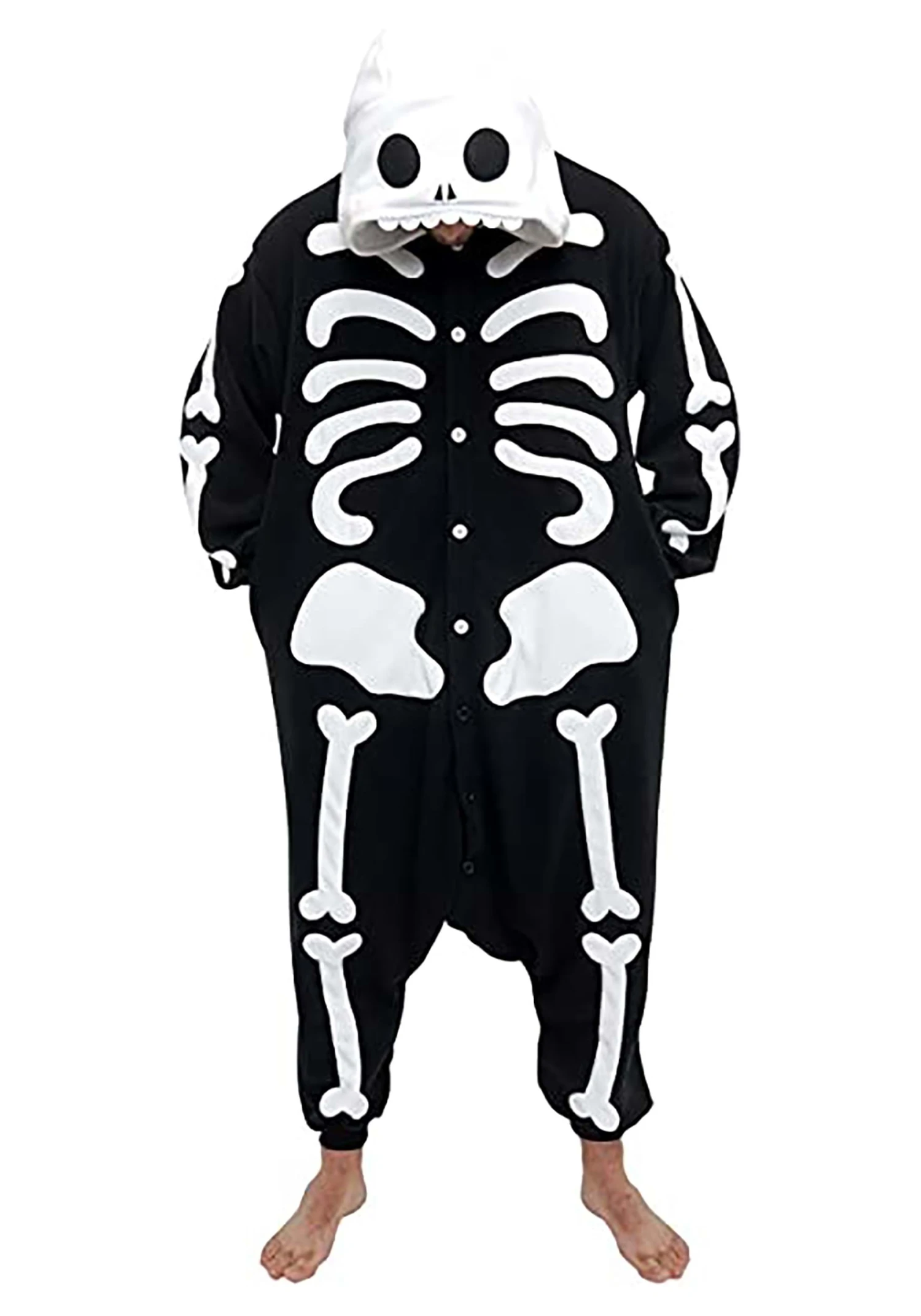 Skeleton Kigurumi For Adults 4 Skeleton Kigurumi For Adults - Image 2