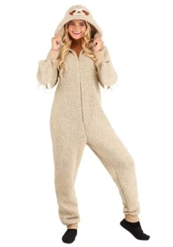 Adults Sloth Onesie -Halloween Costumes adult sloth onesie 2
