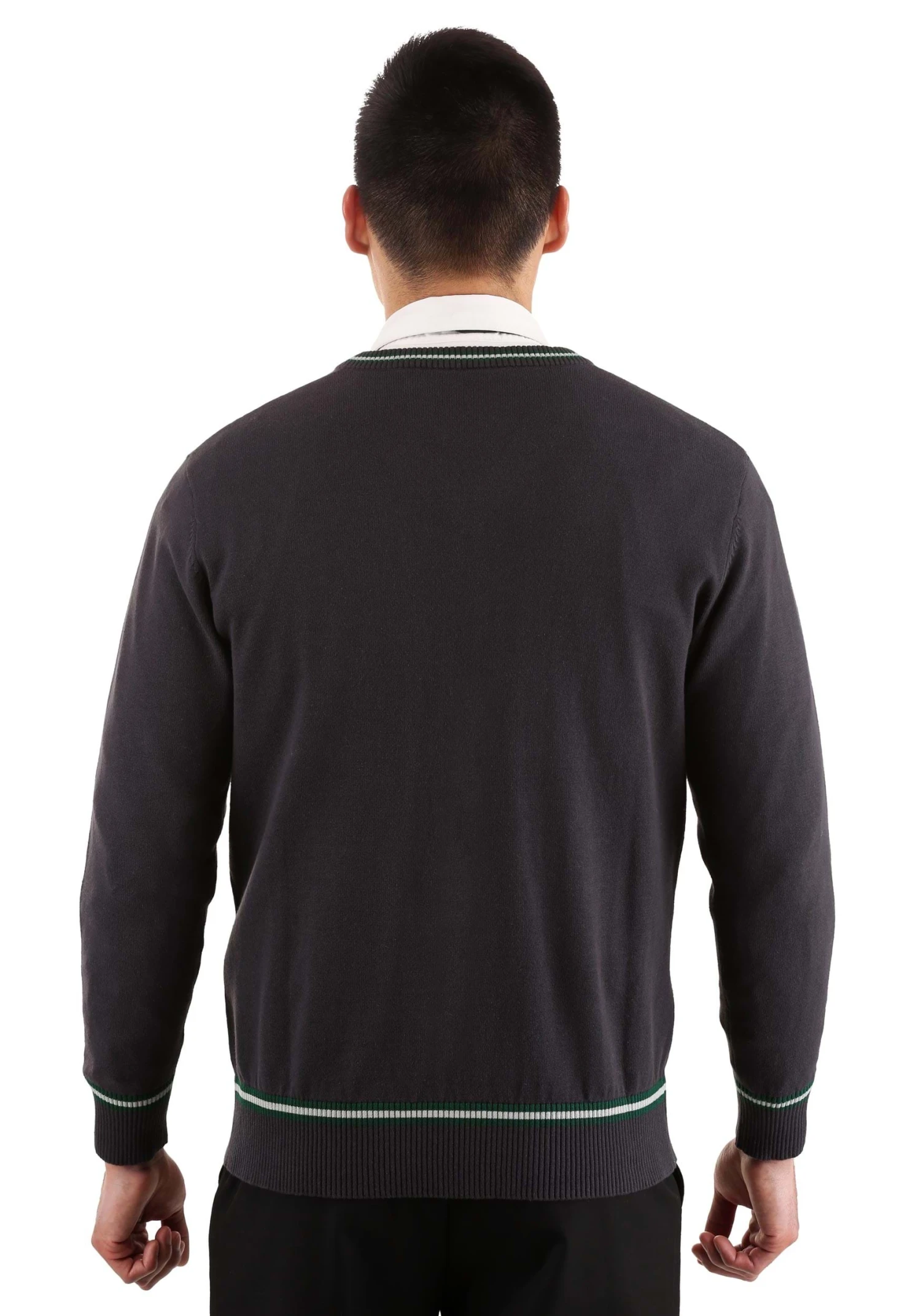 Adult Harry Potter Slytherin Uniform Sweater 5 Adult Harry Potter Slytherin Uniform Sweater - Image 3