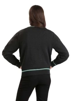 Harry Potter Adult Slytherin Uniform Sweater -Halloween Costumes adult slytherin uniform harry potter sweater alt 4 1