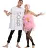 Adult Soap And Loofa Couples Costume 2 Adult Soap And Loofa Couples Costume -Halloween Costumes adult soap and loofa couples costume