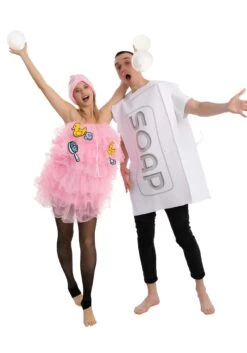 Adult Soap And Loofa Couples Costume -Halloween Costumes adult soap and loofa couples costume alt 3