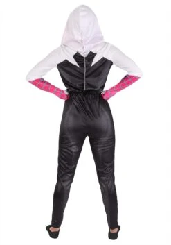 JAZWARES Spider-Gwen Costume For Adults 13 JAZWARES Spider-Gwen Costume For Adults -Halloween Costumes adult spider gwen costume alt 4