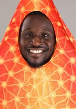 Adult Orange Starfish Costume -Halloween Costumes adult starfish costume alt 2