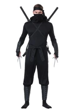 Stealth Shinobi Ninja Adult Costume 5 Stealth Shinobi Ninja Adult Costume -Halloween Costumes adult stealth shinobi ninja costume2