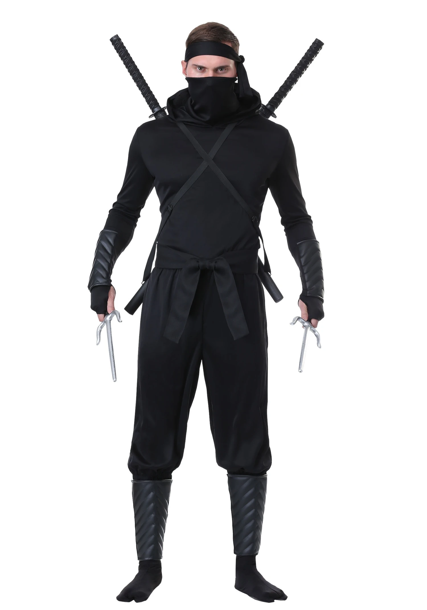 Stealth Shinobi Ninja Adult Costume 4 Stealth Shinobi Ninja Adult Costume - Image 2