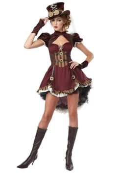 Steampunk Lady Costume For Women