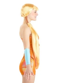 Winx Club Stella Costume Wig For Women -Halloween Costumes adult stella winx club costume wig alt 2