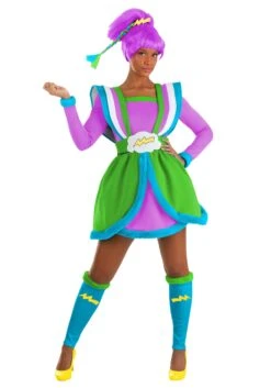 Stormy Rainbow Brite Costume For Women 17 Stormy Rainbow Brite Costume For Women -Halloween Costumes adult stormy rainbow brite costume alt 7