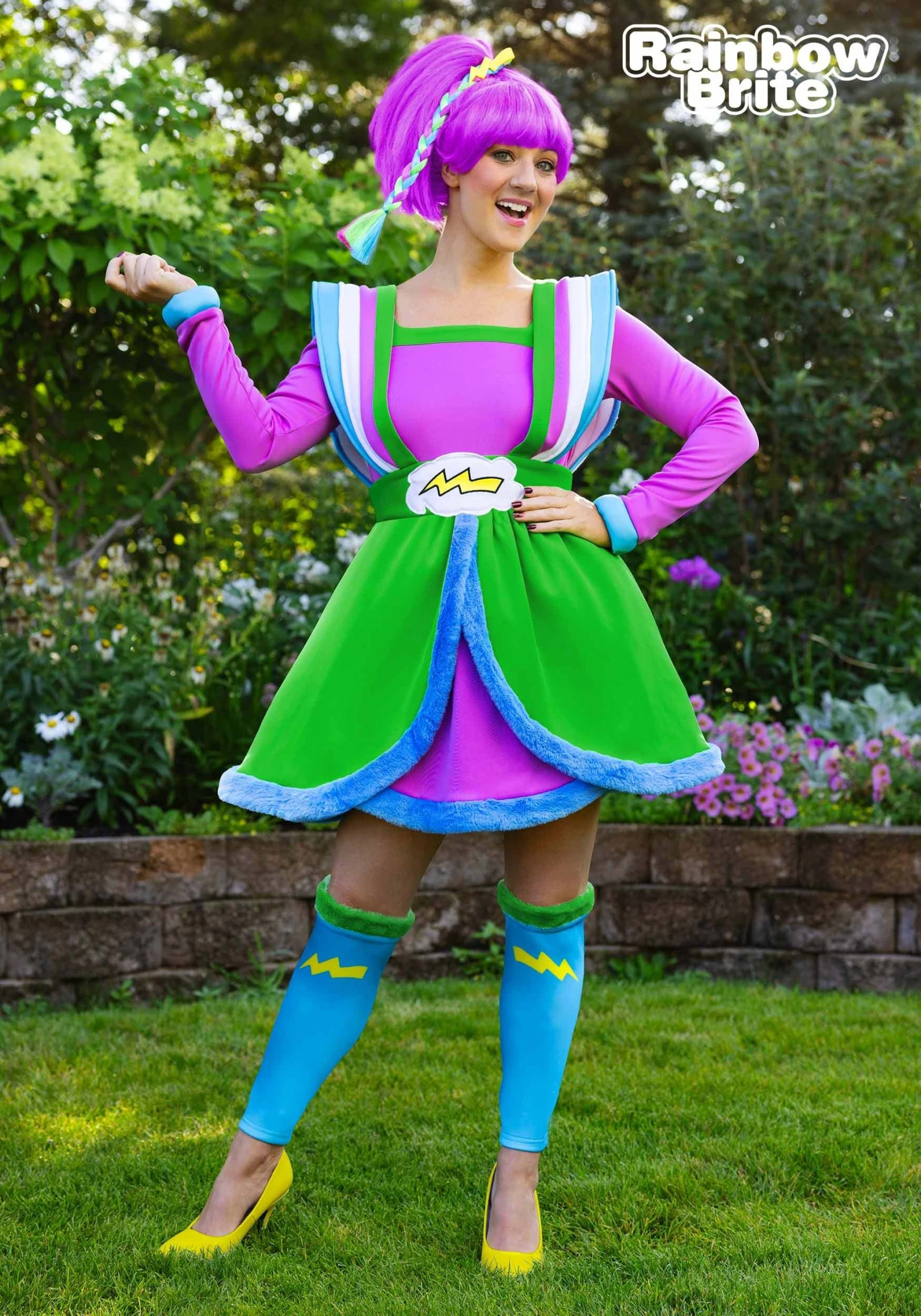 Stormy Rainbow Brite Costume For Women 3 Stormy Rainbow Brite Costume For Women