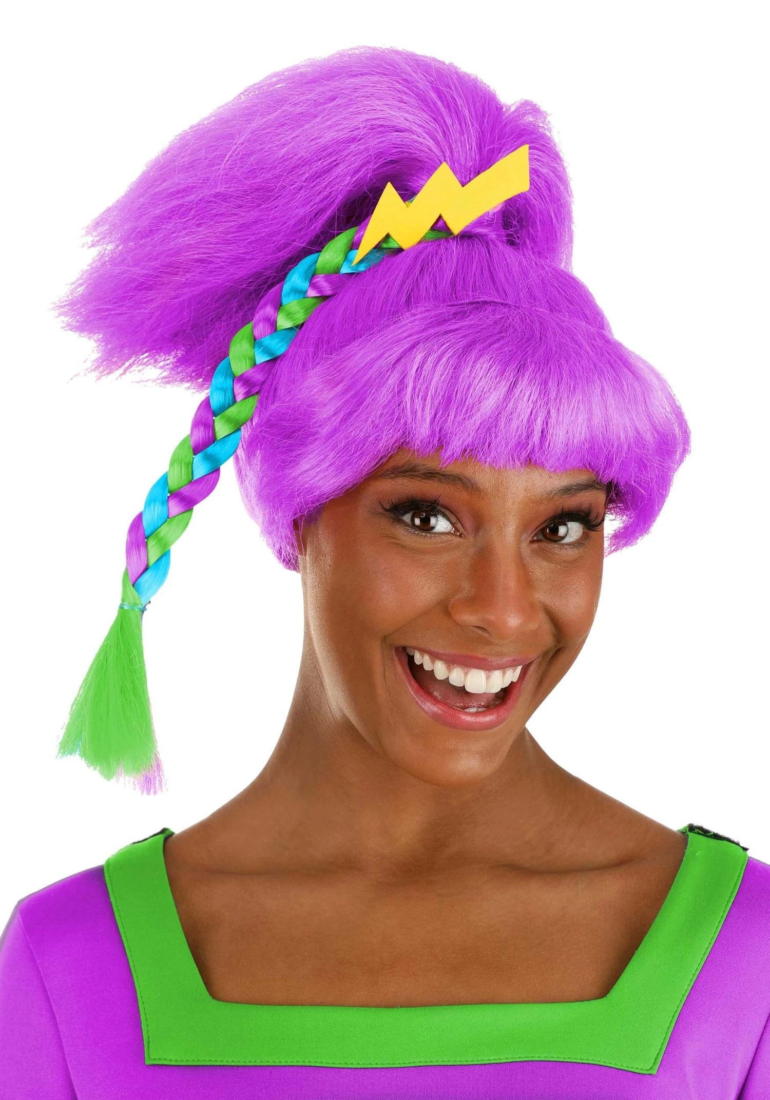 Women's Stormy Rainbow Brite Costume Wig 6 Women's Stormy Rainbow Brite Costume Wig - Image 4