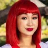 Strawberry Shortcake Costume Wig For Women 1 Strawberry Shortcake Costume Wig For Women -Halloween Costumes adult strawberry shortcake wig