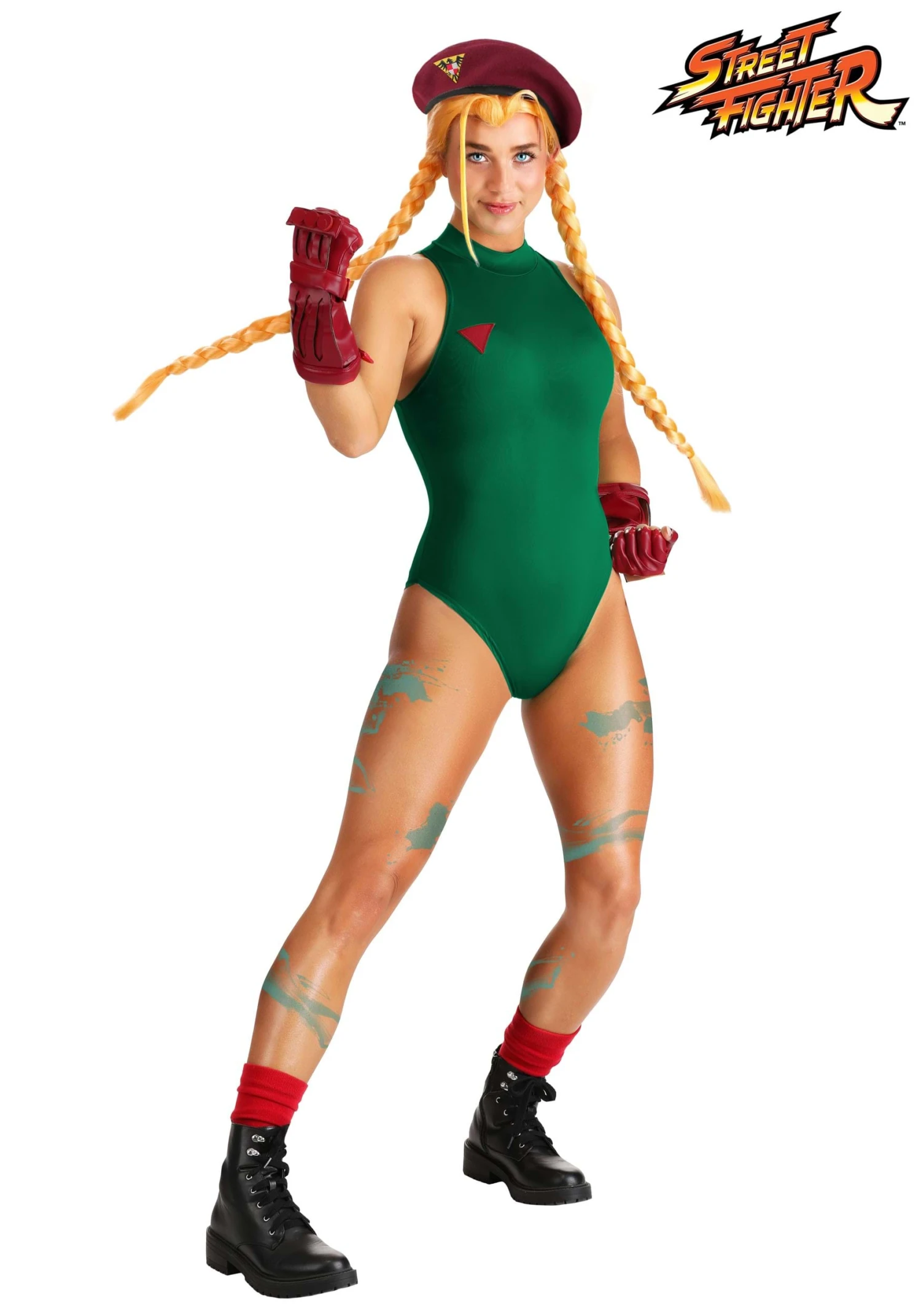Street Fighter Cammy Costume For Women 3 Street Fighter Cammy Costume For Women