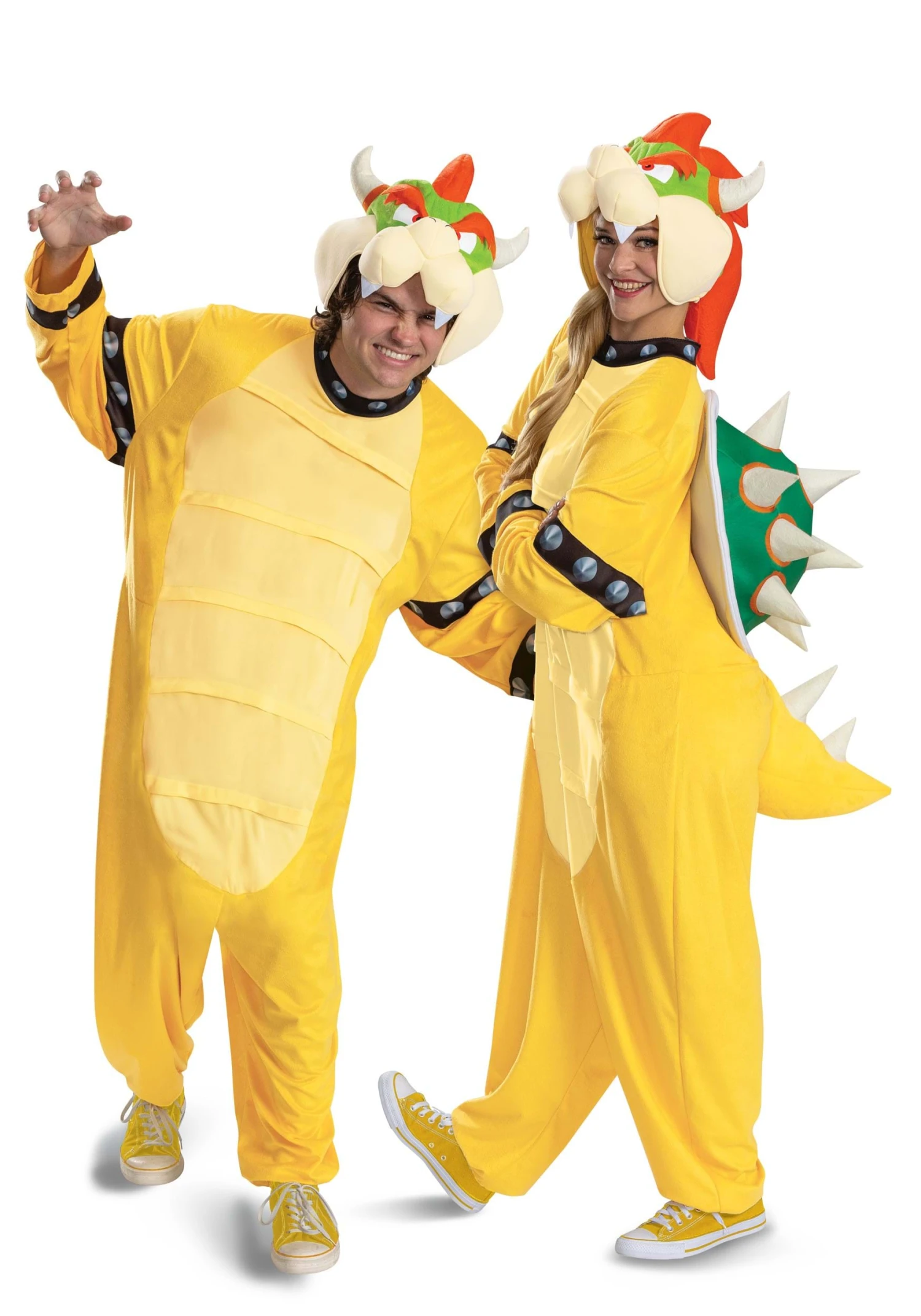 Disguise Adult Super Mario Bowser Hooded Jumpsuit Costume 5 Disguise Adult Super Mario Bowser Hooded Jumpsuit Costume - Image 3