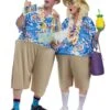 Tacky Tourist Costume For Adults With Flower Lei 1 Tacky Tourist Costume For Adults With Flower Lei -Halloween Costumes adult tacky tourist costume with lei