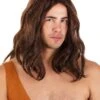 Tarzan Adult Brown Wig 2 Tarzan Adult Brown Wig -Halloween Costumes adult tarzan brown wig main logo