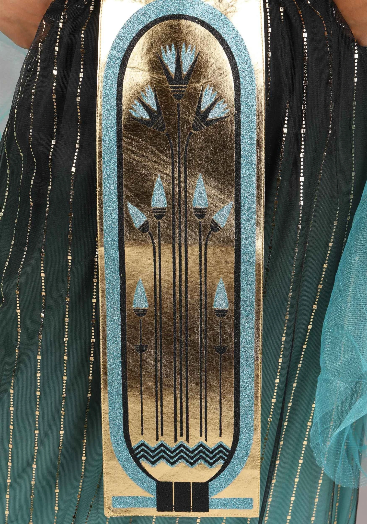 Teal Ombre Cleopatra Costume For Women 7 Teal Ombre Cleopatra Costume For Women - Image 5