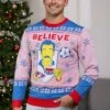 Ted Lasso Believe Ugly Christmas Sweater For Adults 1 Ted Lasso Believe Ugly Christmas Sweater For Adults -Halloween Costumes adult ted lasso believe ugly sweater
