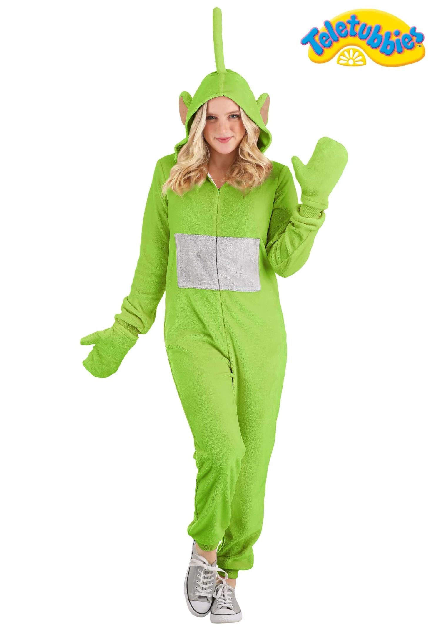Teletubbies Dipsy Jumpsuit Costume For Adults 3 Teletubbies Dipsy Jumpsuit Costume For Adults