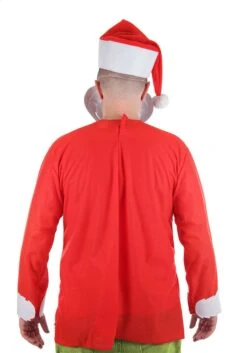 Dr. Seuss The Grinch Santa Costume For Adults -Halloween Costumes adult the grinch santa costume alt 1