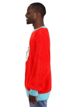 Dr. Seuss Adult Thing 1 & 2 Christmas Sweater 14 Dr. Seuss Adult Thing 1 & 2 Christmas Sweater -Halloween Costumes adult thing 1 2 dr seuss christmas sweater alt 2 1