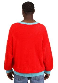 Dr. Seuss Adult Thing 1 & 2 Christmas Sweater 13 Dr. Seuss Adult Thing 1 & 2 Christmas Sweater -Halloween Costumes adult thing 1 2 dr seuss christmas sweater alt 2