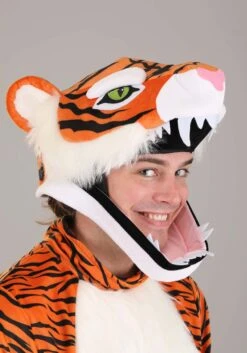 Tiger Jawesome Costume For Adults -Halloween Costumes adult tiger jawesome costume alt 1