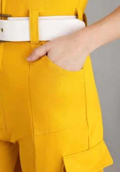 Teenage Mutant Ninja Turtles Women's April O'Neil Costume 19 Teenage Mutant Ninja Turtles Women's April O'Neil Costume -Halloween Costumes adult tmnt april o neil costume alt 7