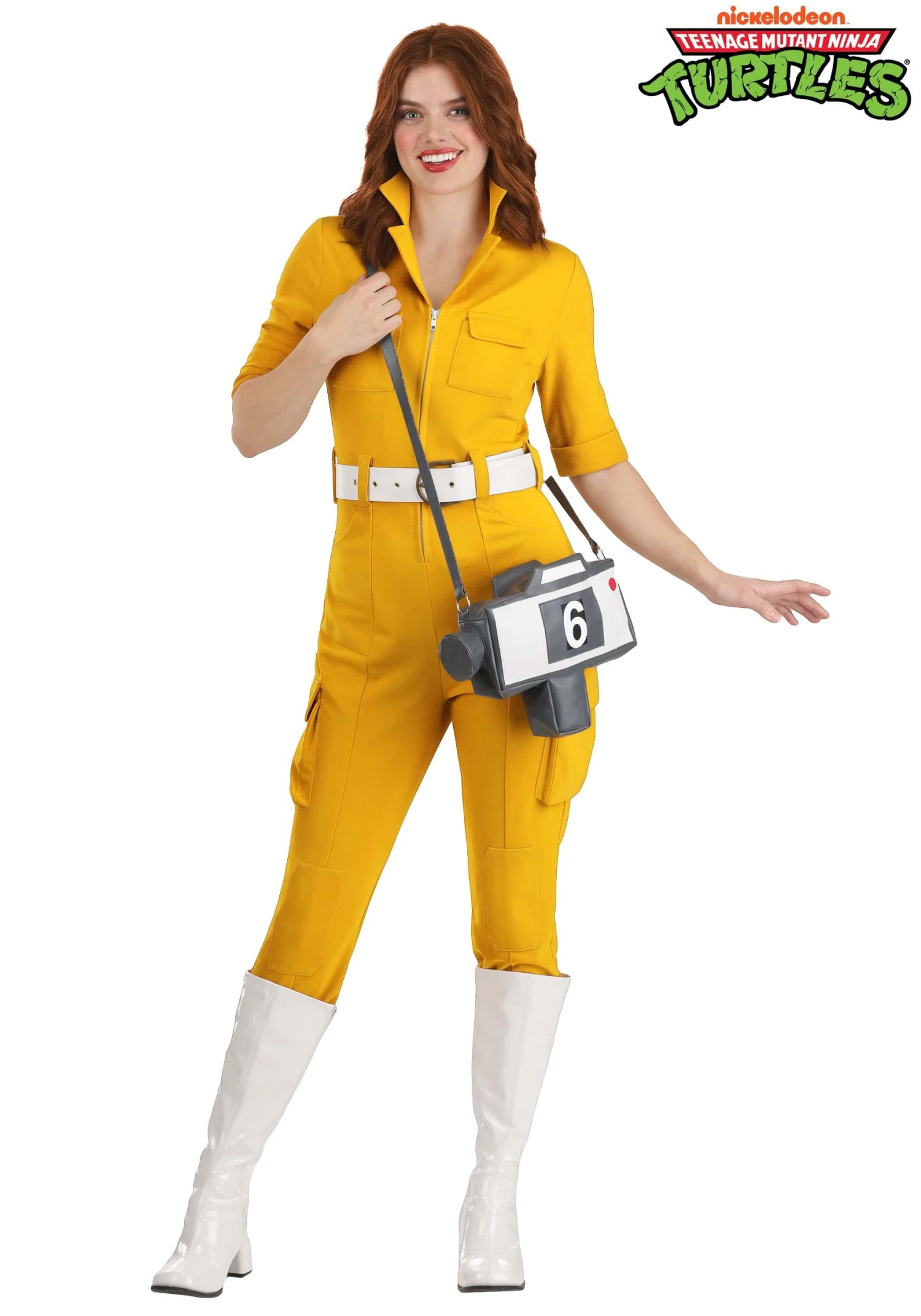 Teenage Mutant Ninja Turtles Women's April O'Neil Costume 3 Teenage Mutant Ninja Turtles Women's April O'Neil Costume