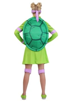 Teenage Mutant Ninja Turtles Women's Donatello Costume Dress -Halloween Costumes adult tmnt donatello costume dress alt 6