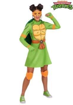 Teenage Mutant Ninja Turtles Michelangelo Women's Costume Dress