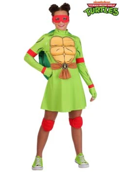 Teenage Mutant Ninja Turtles Women's Raphael Costume Dress