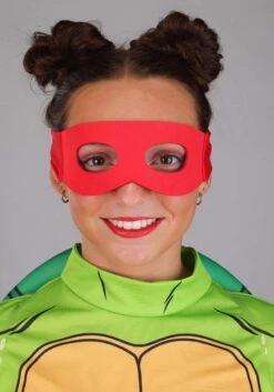 Teenage Mutant Ninja Turtles Women's Raphael Costume Dress -Halloween Costumes adult tmnt raphael costume dress alt 4