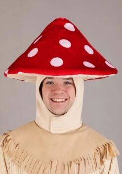 Toadstool Mushroom Adult Costume 12 Toadstool Mushroom Adult Costume -Halloween Costumes adult toadstool mushroom costume alt 4