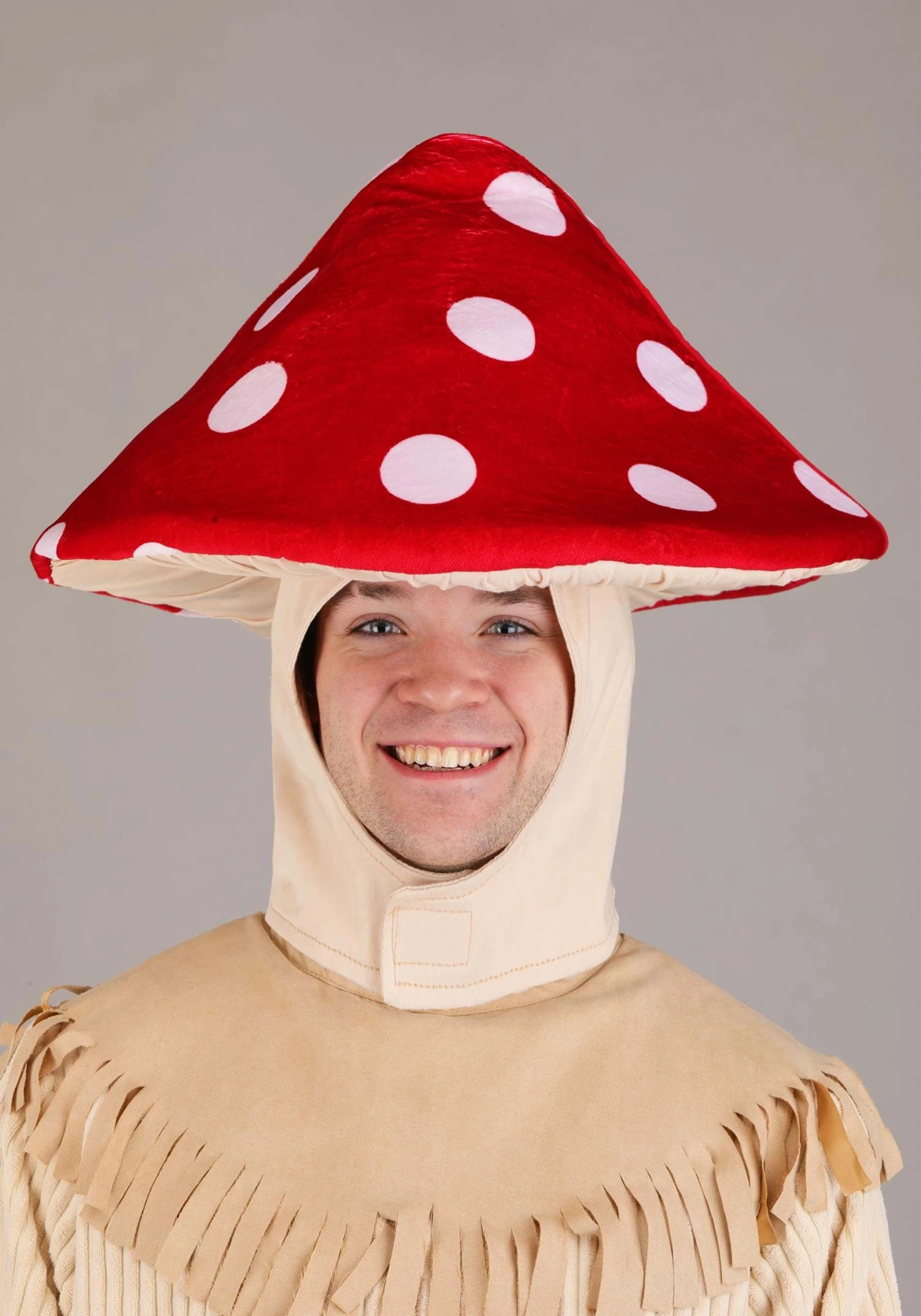 Toadstool Mushroom Adult Costume 7 Toadstool Mushroom Adult Costume - Image 5