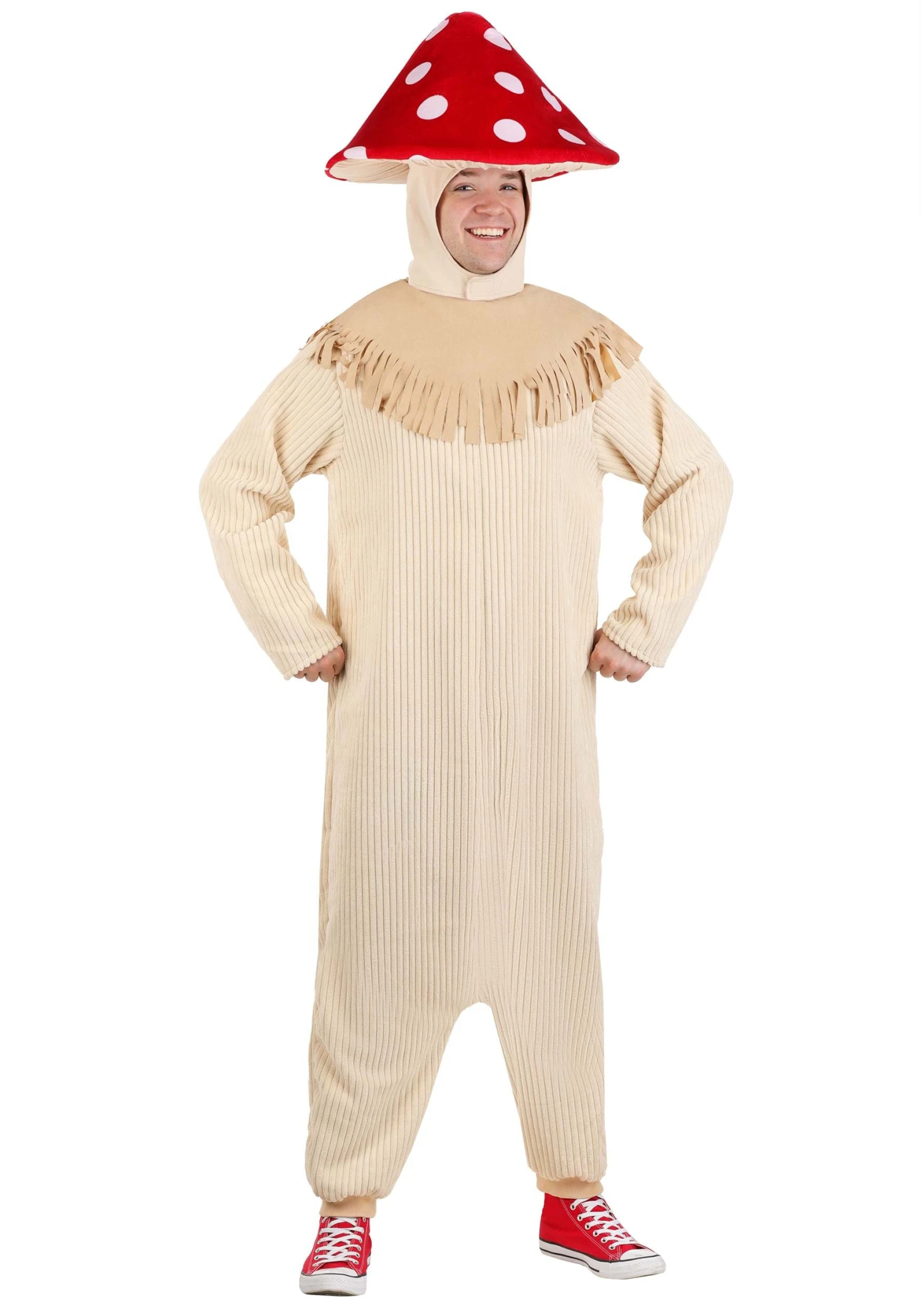 Toadstool Mushroom Adult Costume 3 Toadstool Mushroom Adult Costume