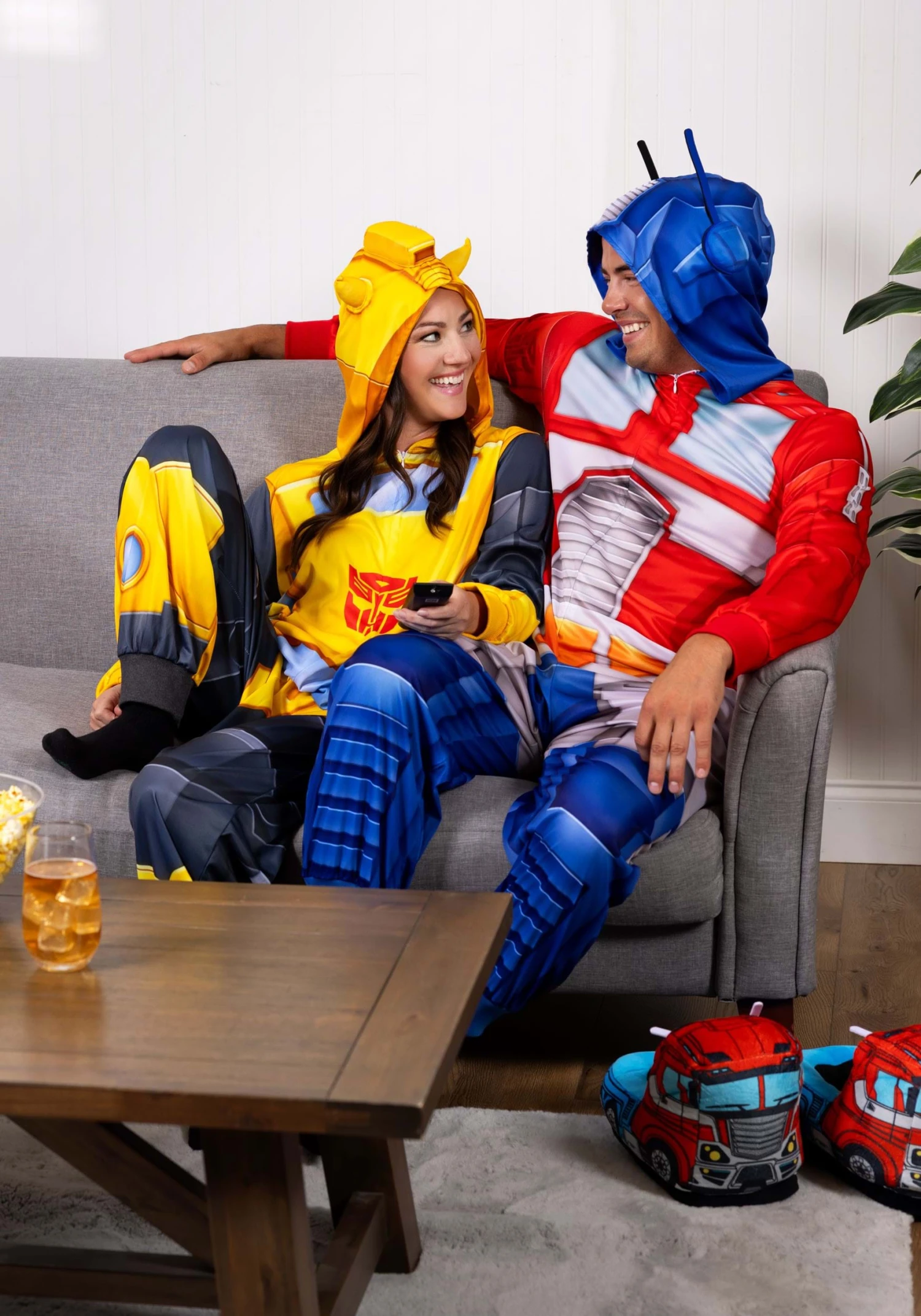 Hasbro Adult Transformers Bumblebee Union Suit 5 Hasbro Adult Transformers Bumblebee Union Suit - Image 3