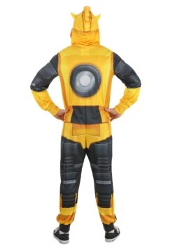 Hasbro Adult Transformers Bumblebee Union Suit 9 Hasbro Adult Transformers Bumblebee Union Suit -Halloween Costumes adult transformers bumblebee union suit alt 2