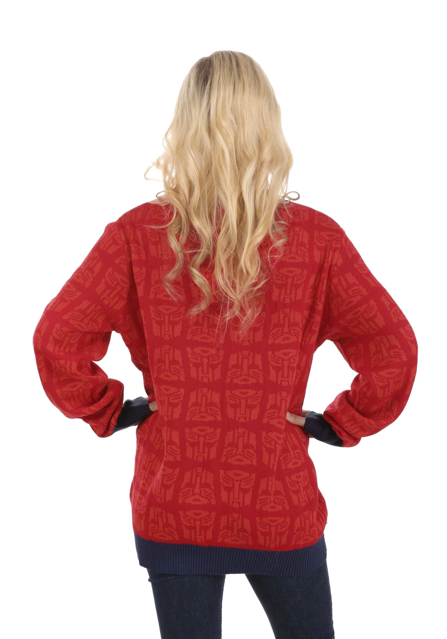 Hasbro Ugly Christmas Transformers Sweater For Adults 5 Hasbro Ugly Christmas Transformers Sweater For Adults - Image 3