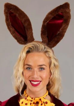 Women's Trendy March Hare Costume 9 Women's Trendy March Hare Costume -Halloween Costumes adult trendy march hare costume alt 2