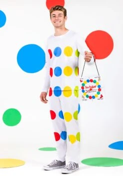 Twister Adult Costume -Halloween Costumes adult twister costume alt 1